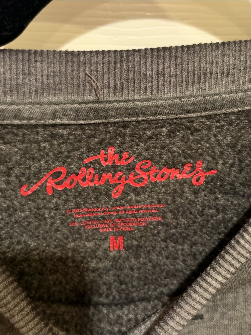 Rolling Stones Graphic Crewneck Sweatshirt - Picture 4 of 4